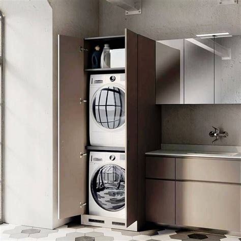 espacio lavanderia scavolini | Armario de lavandería ...
