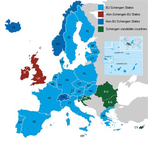 Espacio Schengen. Qué es? que países integran? Seguro ...