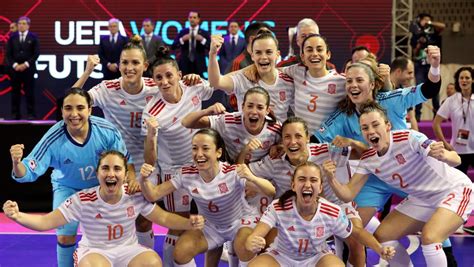 España conquista la primera Eurocopa femenina de fútbol sala