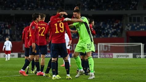 España Georgia clasificación Mundial Catar 2022 goles hoy ...