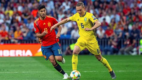 España   Suecia: partido para la Eurocopa 2020 de fútbol ...