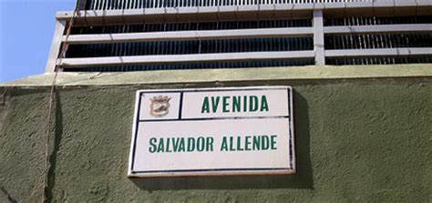 España   Una calle Salvador Allende