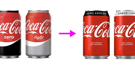 España unifica aún más todas sus Coca Colas con un diseño ...