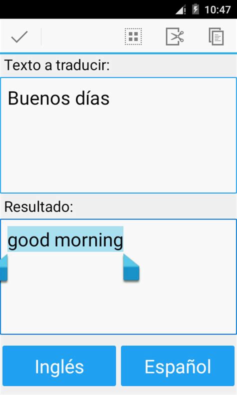 Español Inglés Traductor   Aplicaciones de Android en ...
