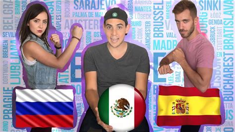Español Mexicano vs Español Castellano | MEXICO VS RUSIA ...
