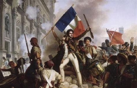 Españoles participando en la revolución francesa