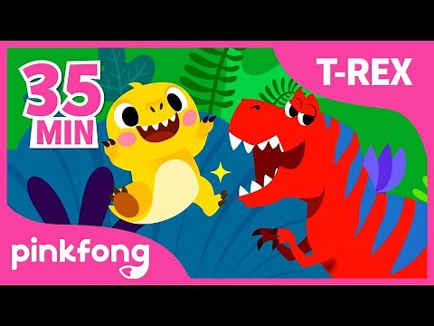 Especial de T Rex | Dinosaurios | +Recopilación | Pinkfong Cuentos y Cancioens Infantiles