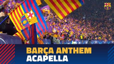Especial himne del Barça al Camp Nou partit Barça – Chelsea | Camp nou ...