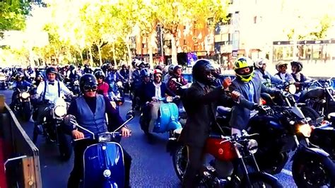 Espectacular Concentración Motera en Madrid, la del ...