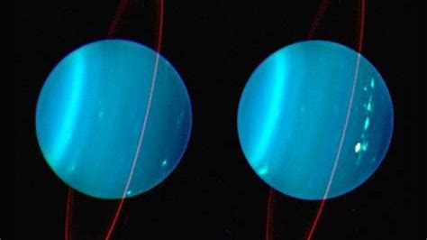 Espectacular explosión de origen desconocido en Urano