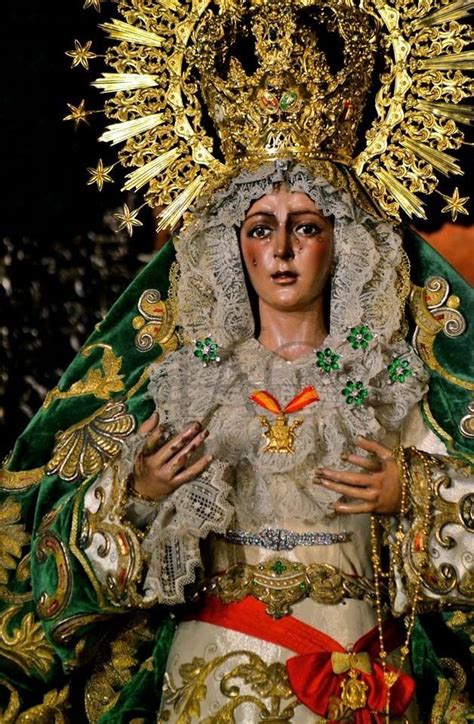 Esperanza Macarena. | Virgen de la macarena, Figuras religiosas, Semana ...