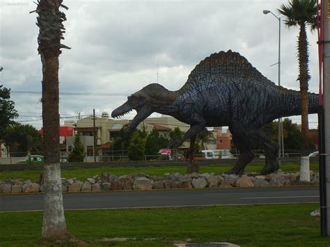 Espinosaurio | Dinoparque del Museo El Rehilete en Pachuca, … | Flickr