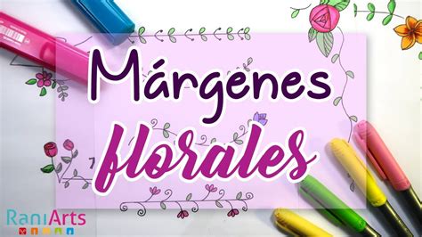 ESQUINAS, MÁRGENES Y SEPARADORES PARA CUADERNOS  florales ...