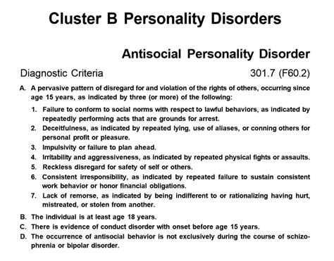 Essay On Antisocial Personality Disorders