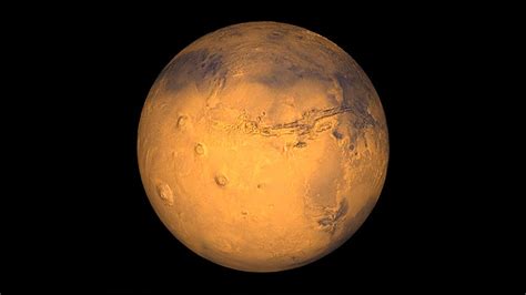 Esta llamativa imagen de Marte pone de cabeza al planeta ...
