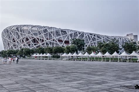 Estadio Olímpico Nacional de Beijing  El Nido de pájaro