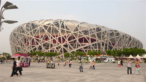 Estadio Olímpico Nacional de Beijing  El Nido de pájaro