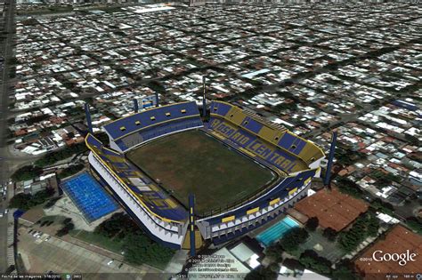 Estadios Argentinos en Google Earth: Rosario Central