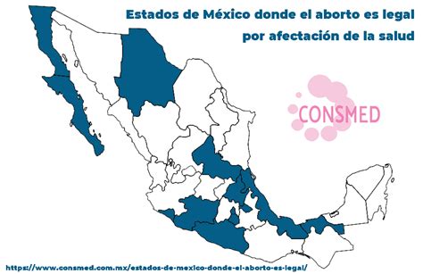 Estados de México donde el aborto es legal archivos   Consmed ...