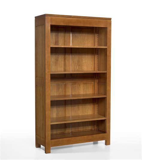 Estantería Librería fabricada en madera maciza de roble ...