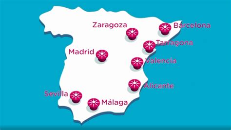 Estas son las estaciones con paradas de los trenes de OuiGo en España