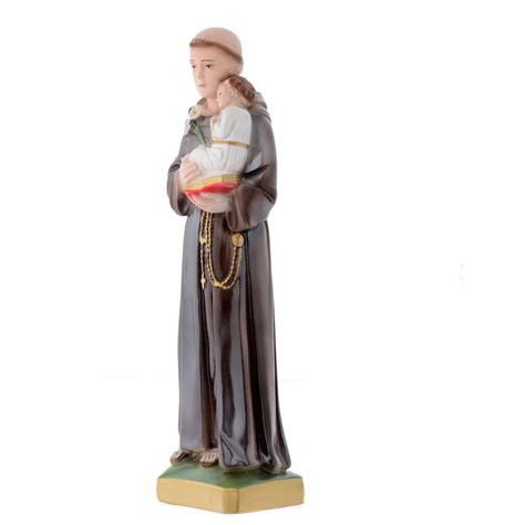 Estatua San Antonio de Padua 30 cm. yeso | venta online en ...