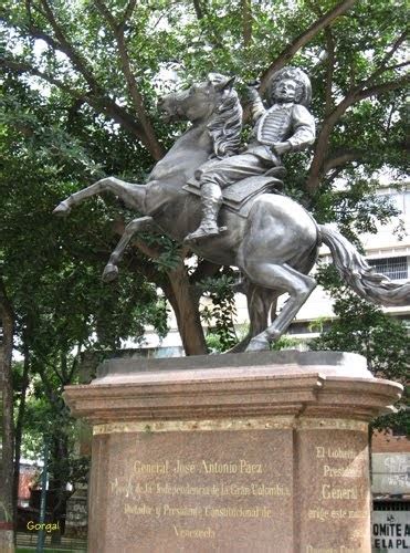 Estatuas de Caracas: General José Antonio Páez