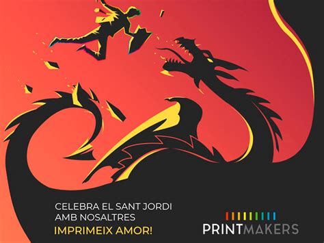 Este año, celebra Sant Jordi con nosotros | Blog | | Printmakers