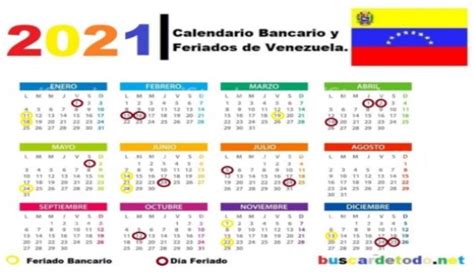 Este es el calendario de días feriados en Venezuela para ...