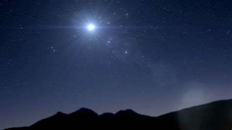 Este lunes se verá la  Estrella de Belen , un fenómeno astronómico ...