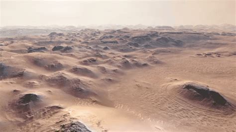 Este vídeo hecho con datos reales de Marte te hará sentir ...