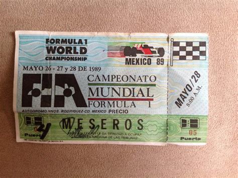 Esto podría costar un boleto para ver la Fórmula Uno en México ...