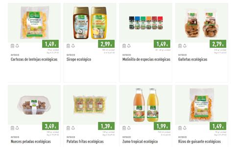 Estos son todos los productos ecológicos que puedes comprar ya en Aldi ...
