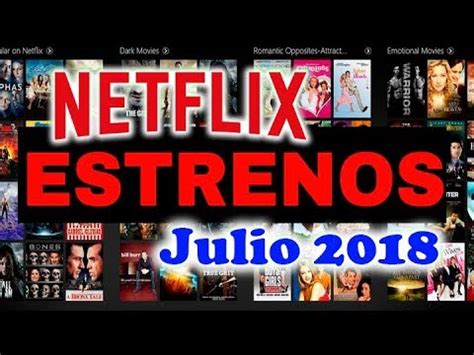 Estrenos Netflix Julio 2018   YouTube