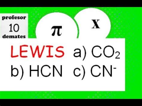 Estructura de Lewis CO2 HCN paso a paso TRUCOS ejercicios ...