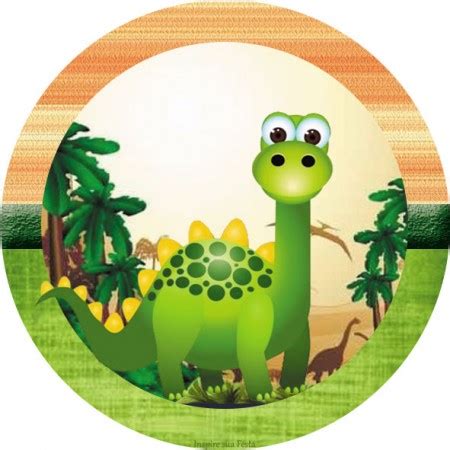Etiquetas stickers de Dinousaurios Cute | Kits para imprimir gratis