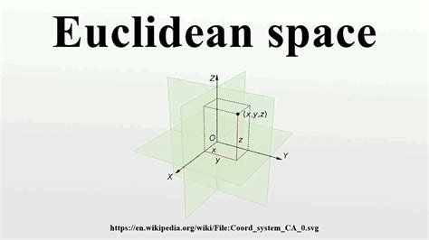 Euclidean space   YouTube