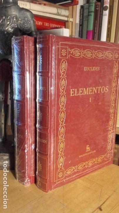 Euclides: elementos. 2 tomos. completa,  biblio   Vendido ...