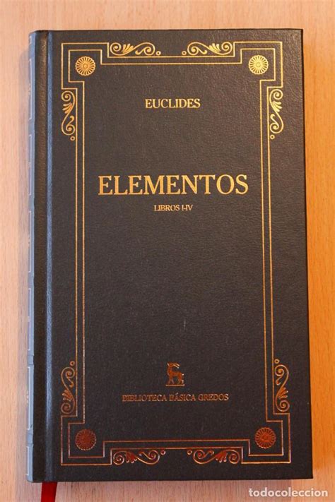 Euclides   elementos. libros i iv   gredos   Vendido en ...
