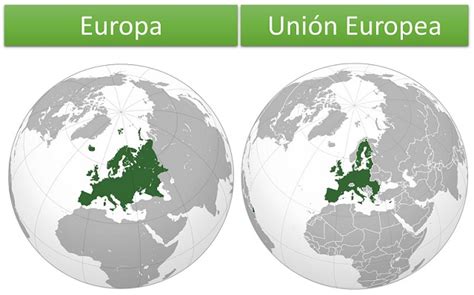 Europa vs Unión Europea diferencias | Saber Es Práctico