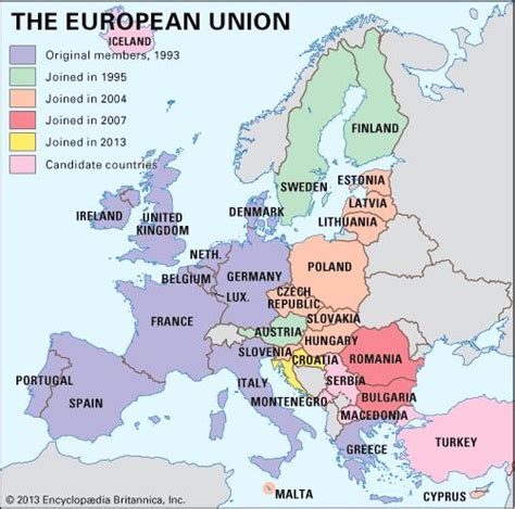 European Union | Definition, Purpose, History, & Members ...
