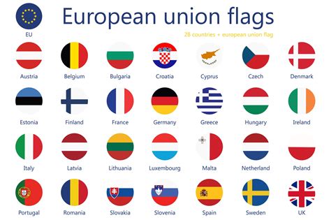 European Union Flags 50% OFF ~ Icons ~ Creative Market