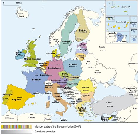 European Union | Mapa de europa, Mapa interactivo y Europa