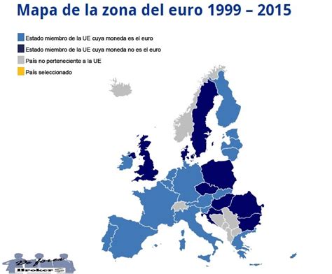 Eurozona, Zona Euro   Broker De Forex