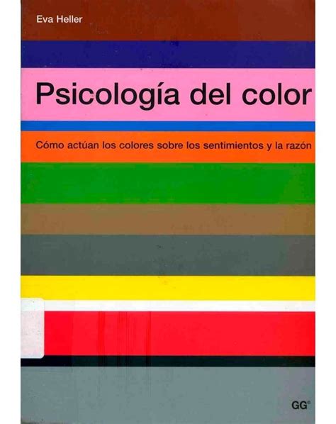 Eva heller psicologia del color pdf descargar gratis ...
