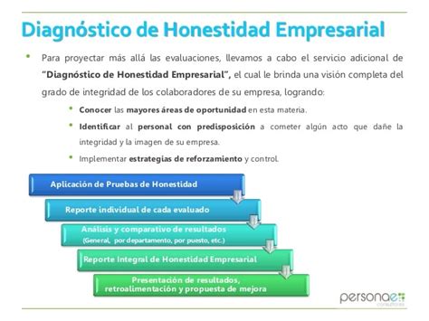 Evaluación y Diagnóstico de Honestidad