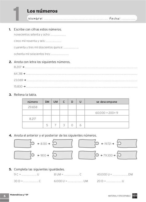 Evaluaciones matematicas 3 Primaria Savia | Matematicas 3 ...