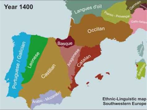 Evoluçom das línguas da Península Ibérica desde o ano 1000 ...