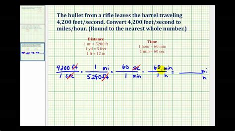 Ex: Convert Feet Per Second to Miles Per Hour   YouTube