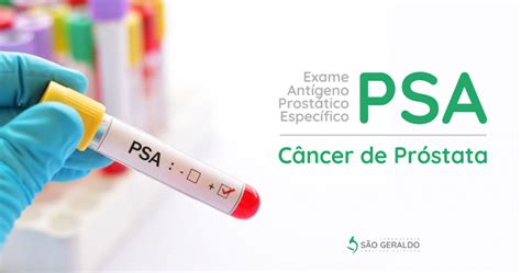 Exame Antígeno Prostático Específico  PSA  para Câncer de ...